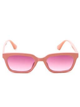 IRUS - Women Full UV Protected Pink Lens Sunglasses - IRS1370C6SG