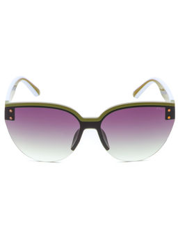 IRUS - Women Full UV Protected Purple Lens Sunglasses - IRS1372C4SG