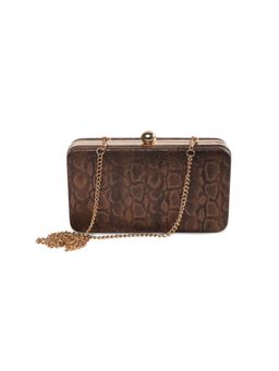 Caprese - Lillie Box Clutch Copper