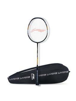Li-Ning - G-Force 3900 Superlite Strung Badminton Racquet (Black,Gold 79 g)