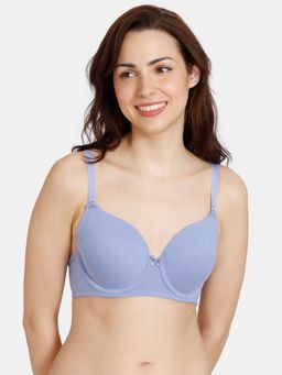 Zivame - Beautiful Basics Padded Wired 3/4th Coverage T-shirt Bra Purple