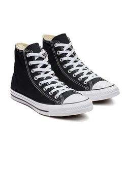 Converse - Unisex Chuck Taylor All Star Lift Platform Crinkled Leather Black High Top Sneakers