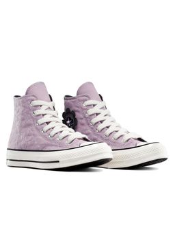 Converse - Women Chuck 70 Gradient Flowers Purple High Top Sneakers