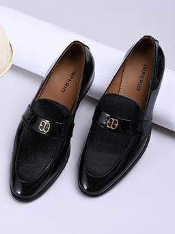 Imperio - Black Men Formal Stylish Slip On Loafers