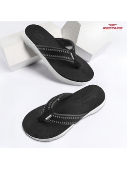 Red Tape - Women Black EVA Comfort Flip Flops