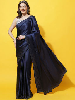 Kasee - Women Embellished Saree with Unstitched Blouse