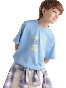 RARE ONES - Boys Blue Cotton T-Shirt