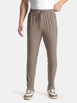 Jockey - SP16 Men Soft Touch Microfiber Elastane Active Wear Trackpant - Dark Khaki
