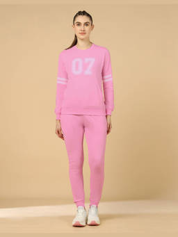 Off Limits - Pink Women The Laz-E Regular Fit Tracksuit
