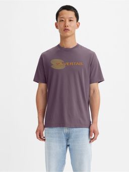 Levi's - Mens Silevr Tab Graphic Printed Crew Neck T-shirt
