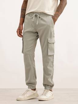 WROGN - Grey Straight Fit Cargo Jogger