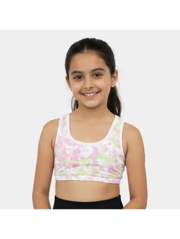 Plan B - Multi-Color Tie Dye Printed Double Layered Sports Bra