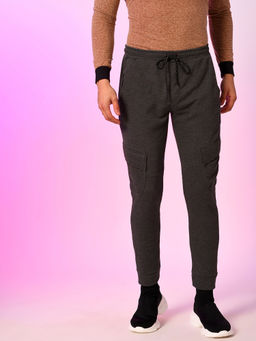 Campus Sutra - Men Solid Stylish Casual And Evening Trackpant