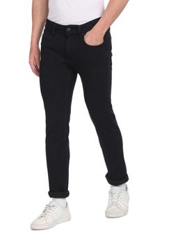 U.S. Polo Assn. Denim Co. - Men Blue Rinsed Twill Weave Regallo Skinny Fit Jeans