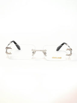 Roberto Cavalli - Unisex Regular Lens Silver Rectangular Eyeglass Frame (59)