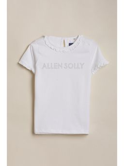 Allen Solly - Girls White Casual T-Shirt