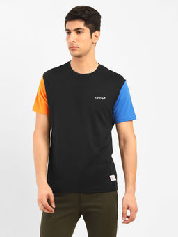 Levi's - Men Black Round Neck T-shirt
