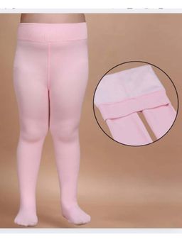 BRACHY - Girls Pink Stretchable High Waist Thermal