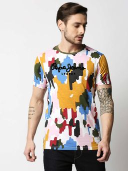 Pepe Jeans - Camper Camo Printed T-Shirt