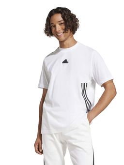 adidas - Men White Future Icons 3 Stripes T-shirt
