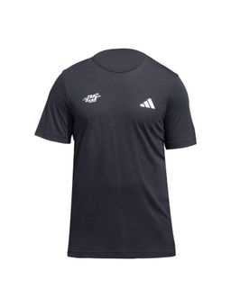 adidas - Men Black Printed Sports T-shirt