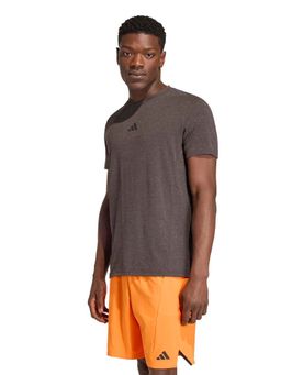 adidas - Men Brown D4T Workout T-shirt