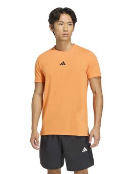 adidas - Men Orange D4T Workout T-shirt