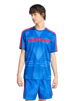 adidas Originals - Men Blue Printed Sponsored T-shirt