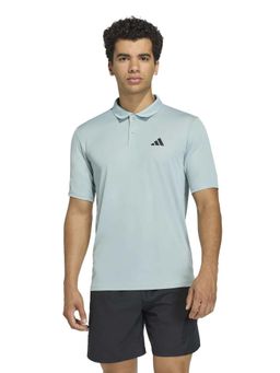 adidas - Men Green Workout Essentials Base Polo T-shirt