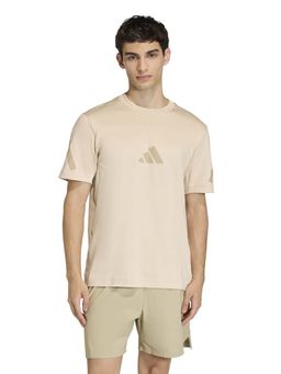adidas - Men Beige Z.N.E. Stripes T-shirt