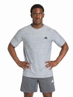 adidas - Men Grey Workout Essentials Flex T-shirt