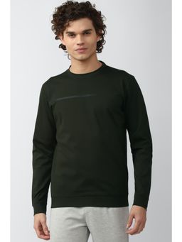 Van Heusen - Olive Solid Sweatshirt