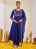 Blue color option, Sold out, Currently selected