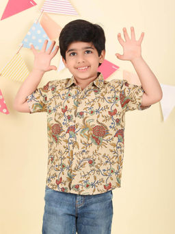 Fabindia - Cotton Hand Block Printed Shirt