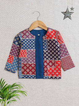 The Magic Wand - Navy Blue All Over Print Jacket