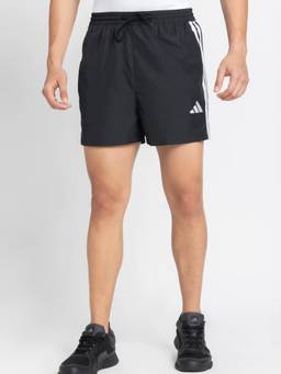adidas - Men Black 3 Stripes Chelsea 5 Shorts