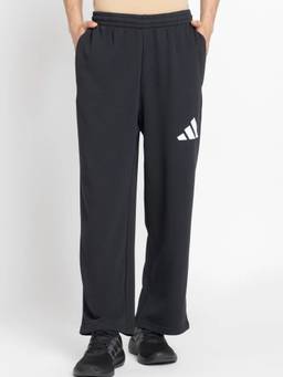 adidas - Men Black French Terry Wide Track Pants