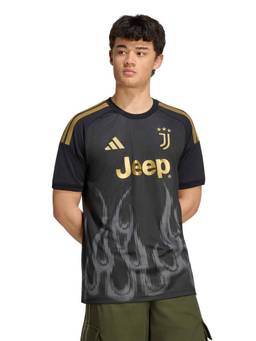 adidas - Men Black Juventus 26/27 Third Climacool Football T-Shirt