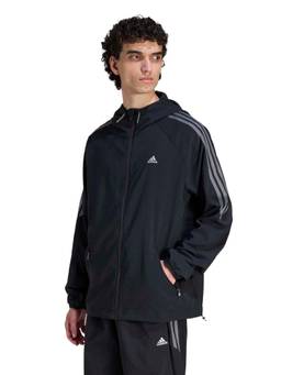 adidas Originals - Men Black Striped Regular Windrunner Jacket