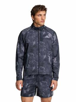 adidas - Men Grey Adi365 Running Animal Print Iconic Jacket