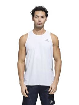 adidas - Men White Adi365 Tk Running T-Shirt