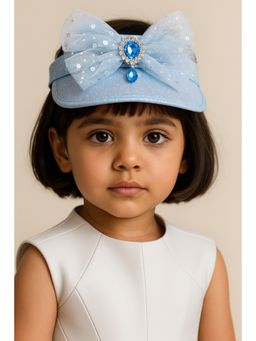 Choko - Frosted Blue Princess Cap Hairband