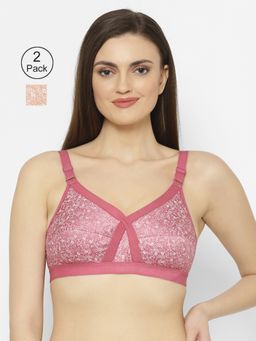 Floret - Wirefree Non-padded Basics Bra - Multi-Color