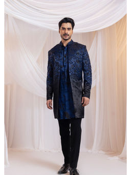 SMRITI - Navy Blue Regalia Bandhgala