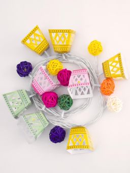 Indigifts - Christmas Decoration Lights Diy Lights With 20 Bulb Bamboo Lights