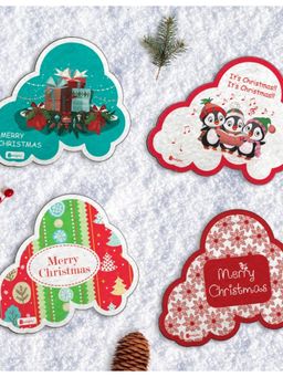 Indigifts - Christmas Gifts for Kids Merry Christmas Cute Xmas Fridge Magnet