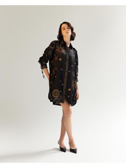 NOIB - Thais Mini Starstruck Black Mini Dress