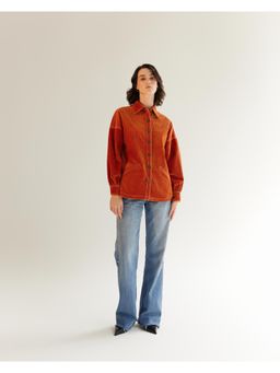 NOIB - Xena Overshirt Amber Solid Shirt