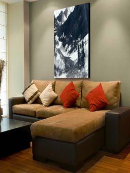 The Art House - Minimal Scenery Abstract Painting Living Room Decor Print