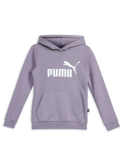 Puma - Ess Logo Hoodie Girls Purple Hoodie